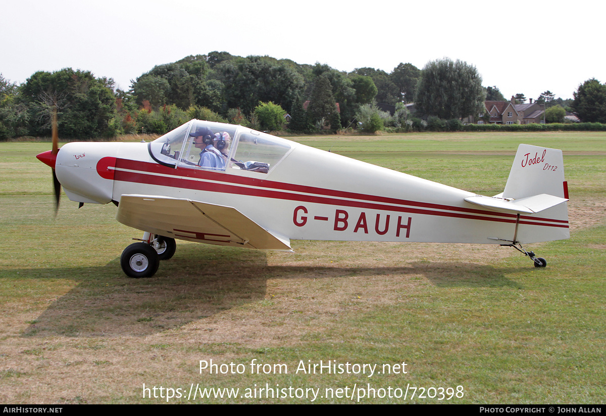 Aircraft Photo of G-BAUH | Jodel D-112 | AirHistory.net #720398