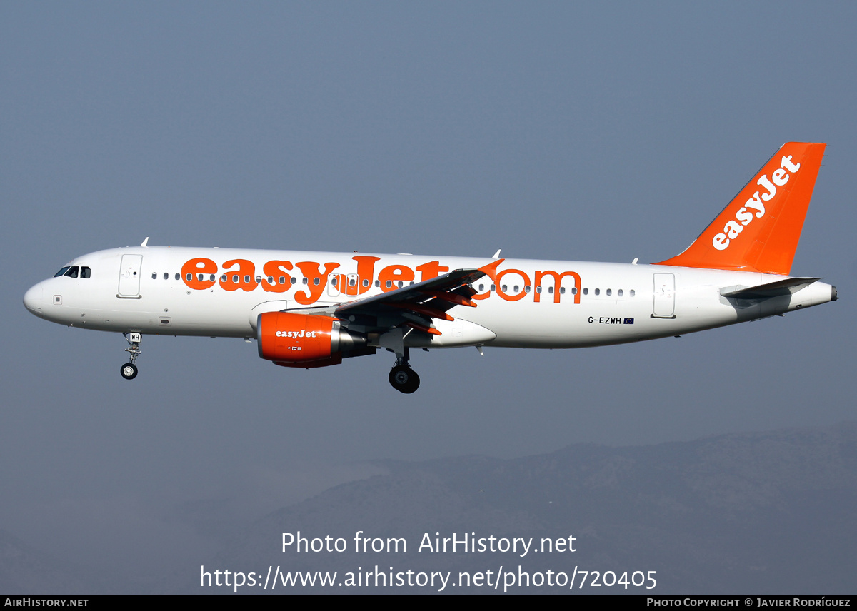 Aircraft Photo of G-EZWH | Airbus A320-214 | EasyJet | AirHistory.net #720405