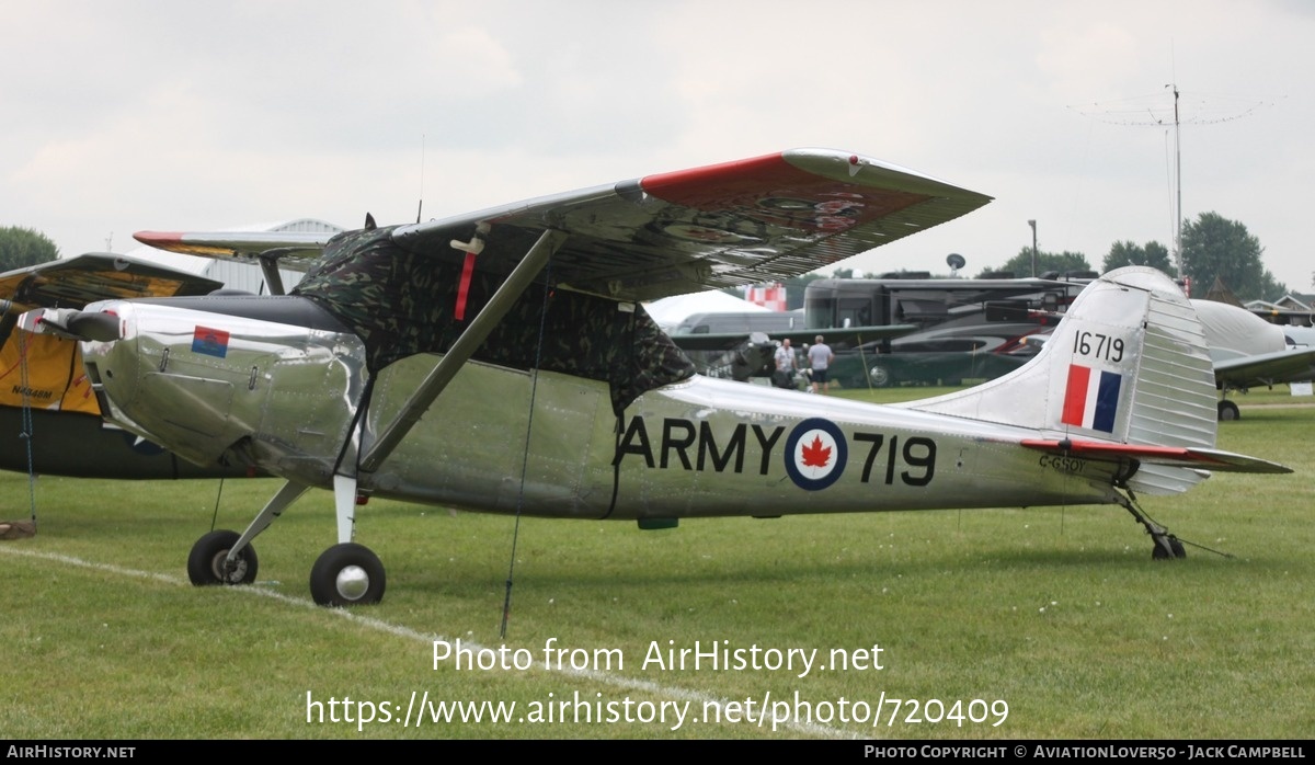 Aircraft Photo of C-GSOY / 16719 | Cessna L-19A Bird Dog | Canada - Army | AirHistory.net #720409