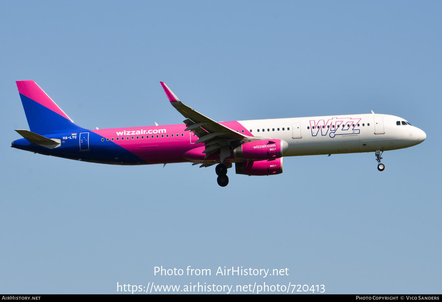 Aircraft Photo of HA-LTC | Airbus A321-231 | Wizz Air | AirHistory.net #720413