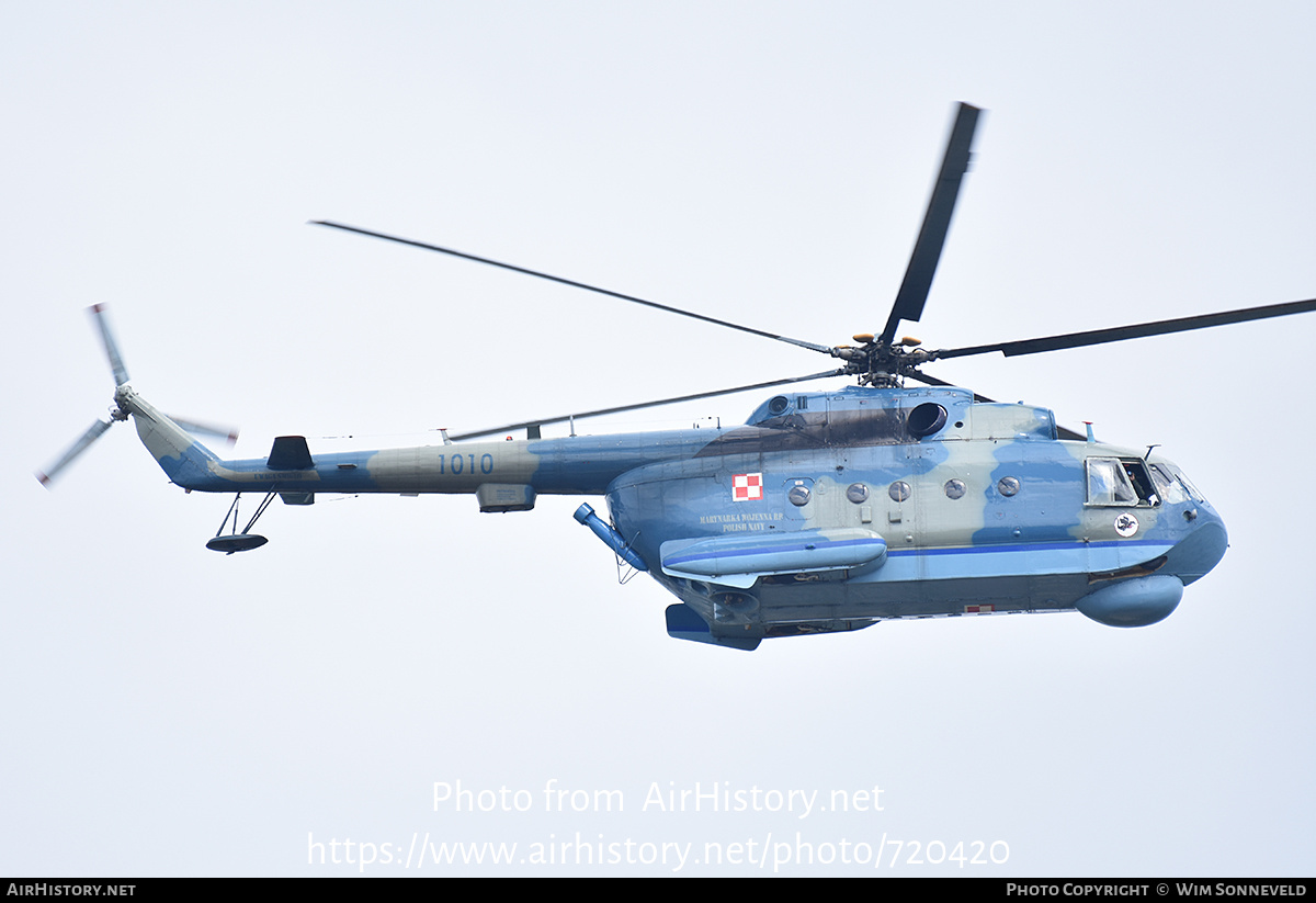 Aircraft Photo of 1010 | Mil Mi-14PL | Poland - Navy | AirHistory.net #720420