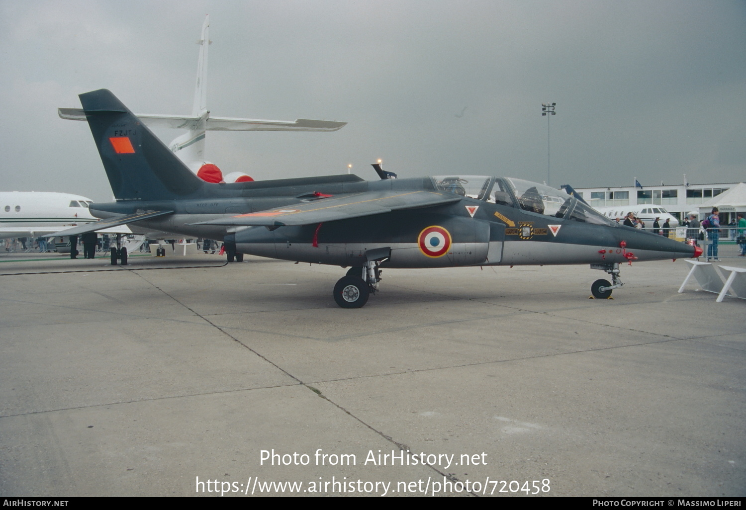 Aircraft Photo of F-ZJTJ | Dassault-Dornier Alpha Jet | France - Air Force | AirHistory.net #720458