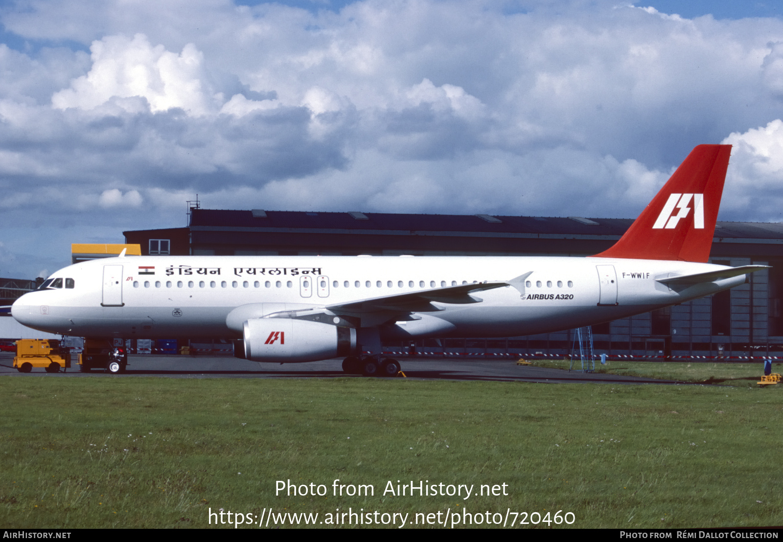 Aircraft Photo of F-WWIS | Airbus A320-231 | Indian Airlines | AirHistory.net #720460