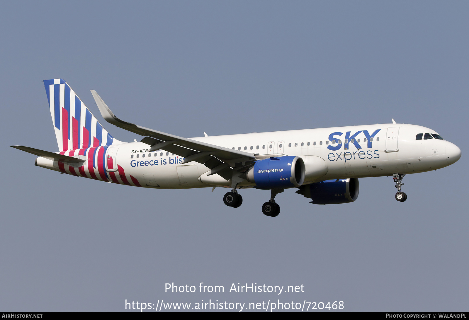 Aircraft Photo of SX-WEB | Airbus A320-252N | Sky Express | AirHistory.net #720468