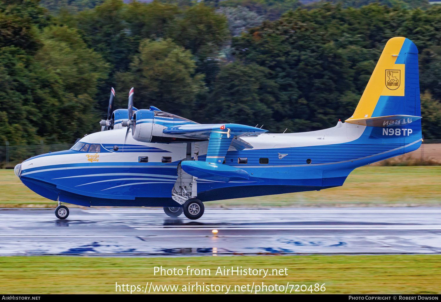 Aircraft Photo of N98TP | Grumman HU-16B Albatross | AirHistory.net #720486