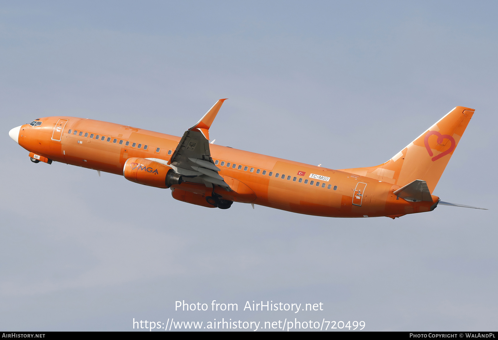 Aircraft Photo of TC-MGO | Boeing 737-85F | MGA - Mavi Gok Aviation | AirHistory.net #720499