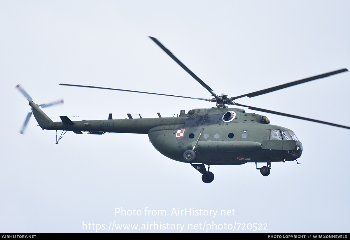 Aircraft Photo of 6103 | Mil Mi-8MT | Poland - Army | AirHistory.net #720522