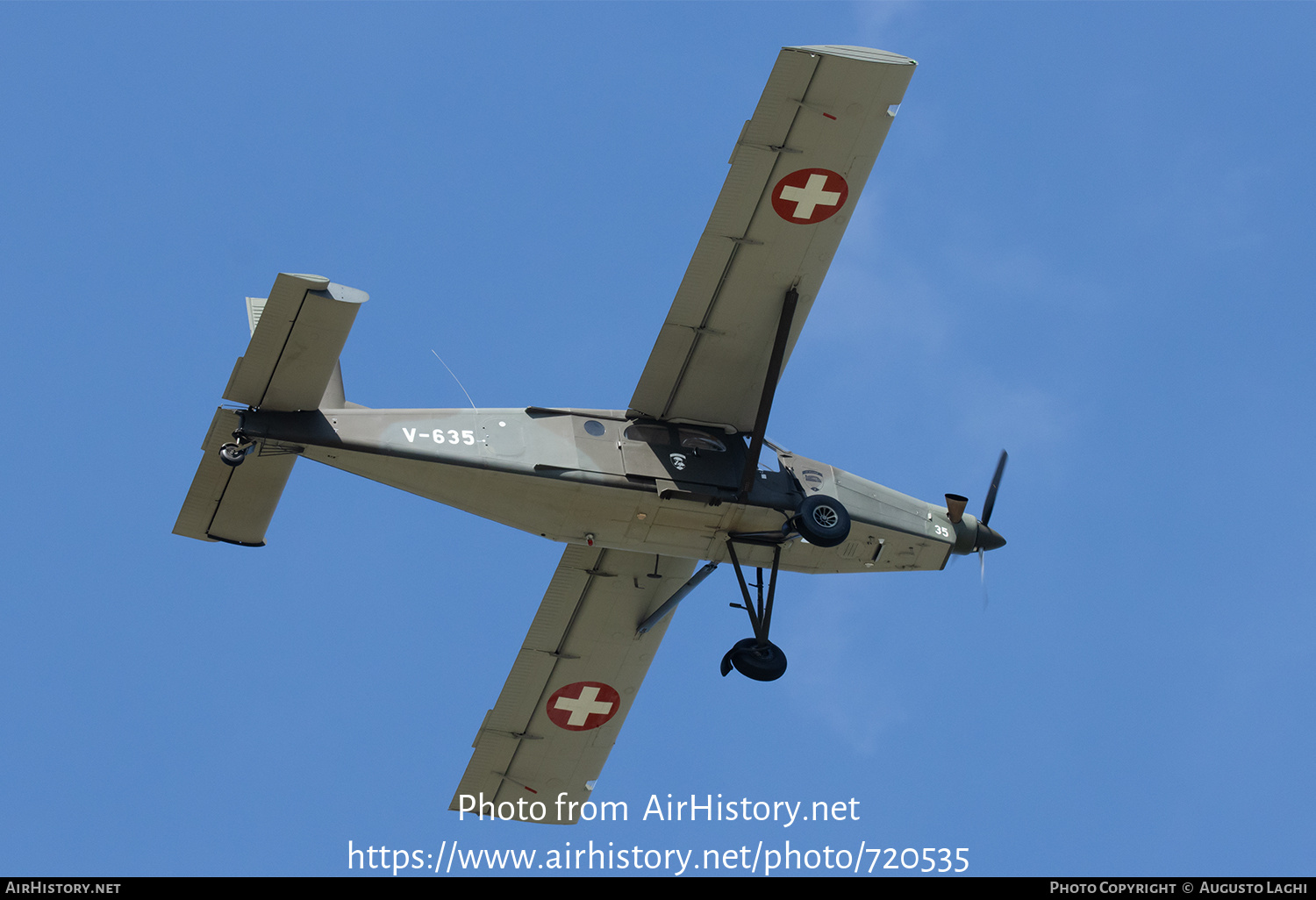 Aircraft Photo of V-635 | Pilatus PC-6/B2-H2M Turbo Porter | Switzerland - Air Force | AirHistory.net #720535