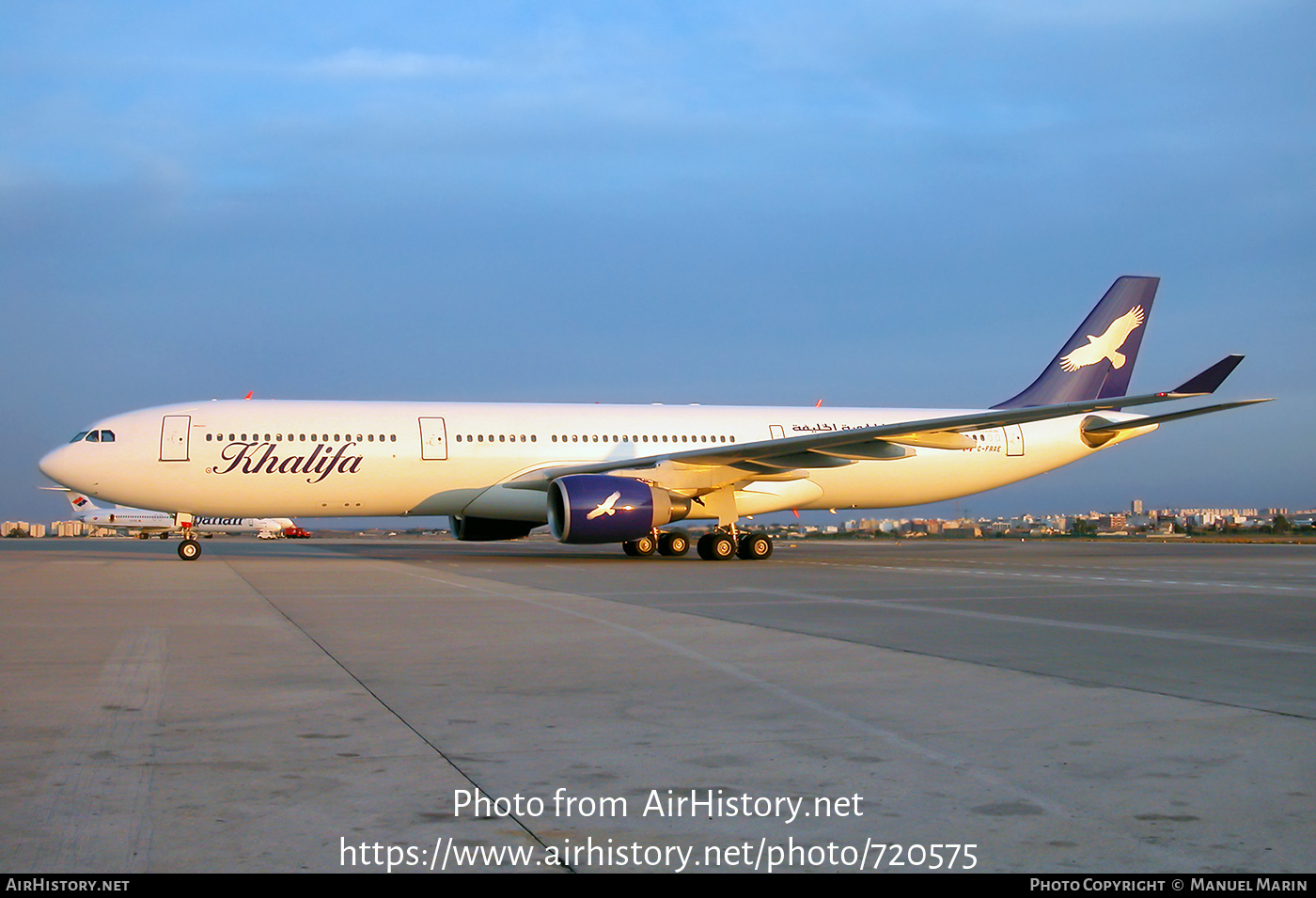 Aircraft Photo of C-FRAE | Airbus A330-322 | Khalifa Airways | AirHistory.net #720575