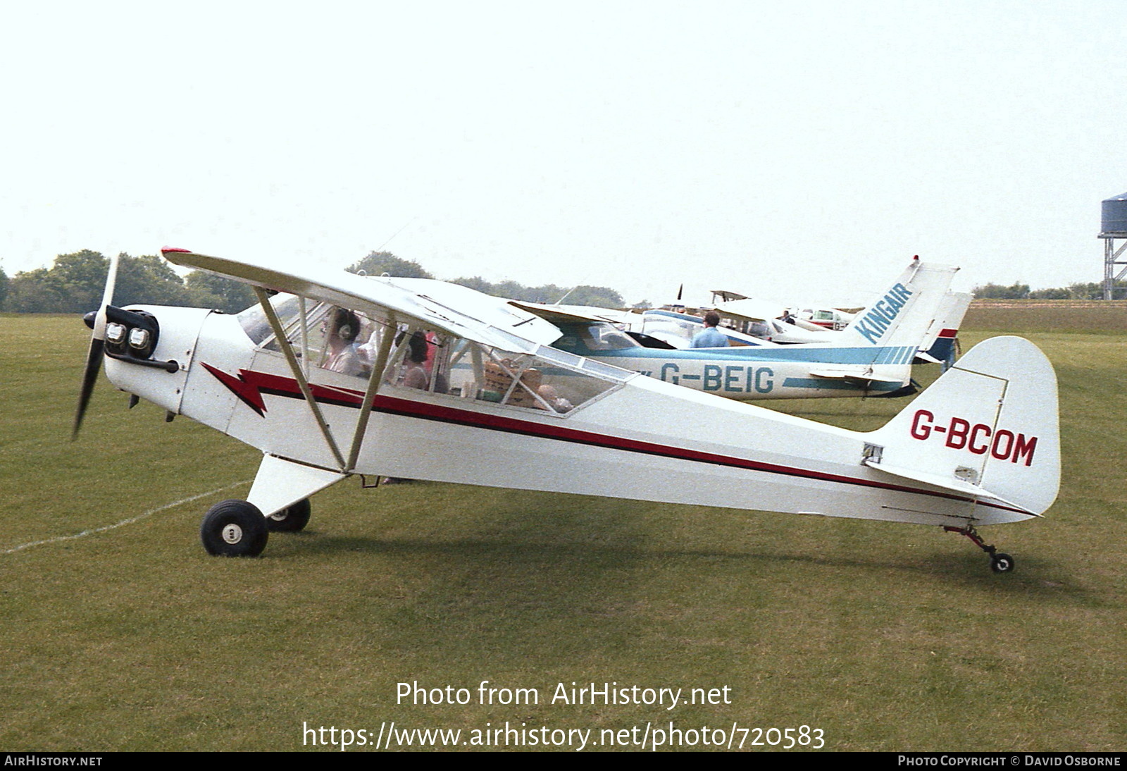 Aircraft Photo of G-BCOM | Piper J-3C-65 Cub | AirHistory.net #720583