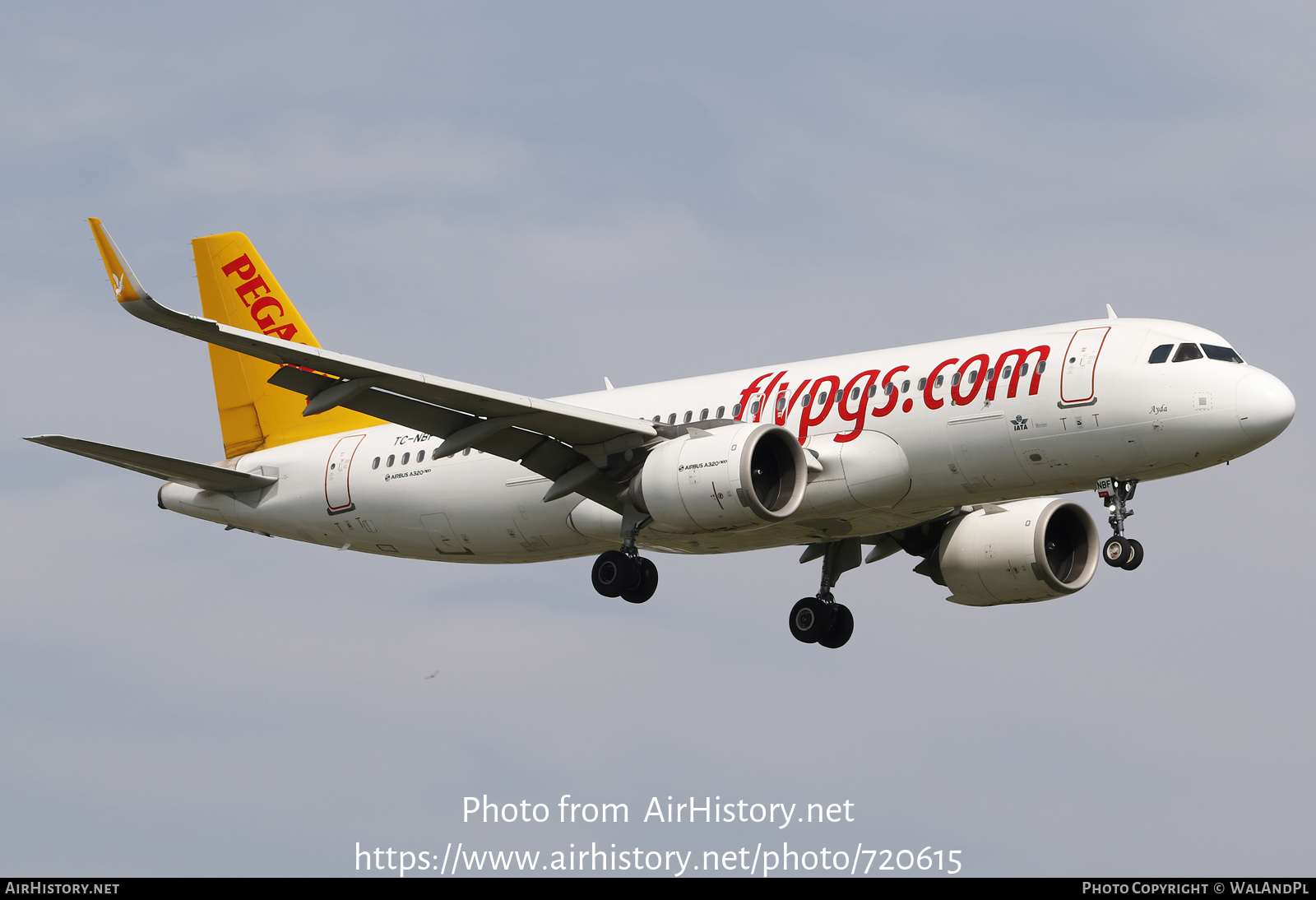 Aircraft Photo of TC-NBF | Airbus A320-251N | Pegasus Airlines | AirHistory.net #720615