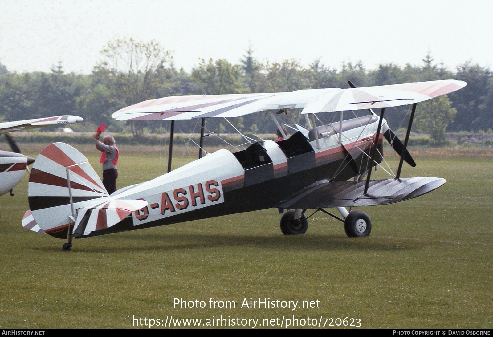 Aircraft Photo of G-ASHS | SNCAN Stampe SV-4C(G) | AirHistory.net #720623