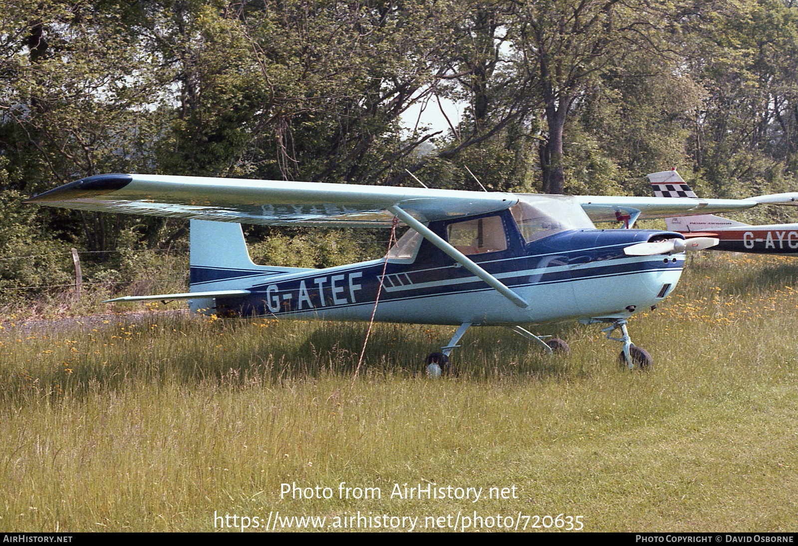 Aircraft Photo of G-ATEF | Cessna 150E | AirHistory.net #720635