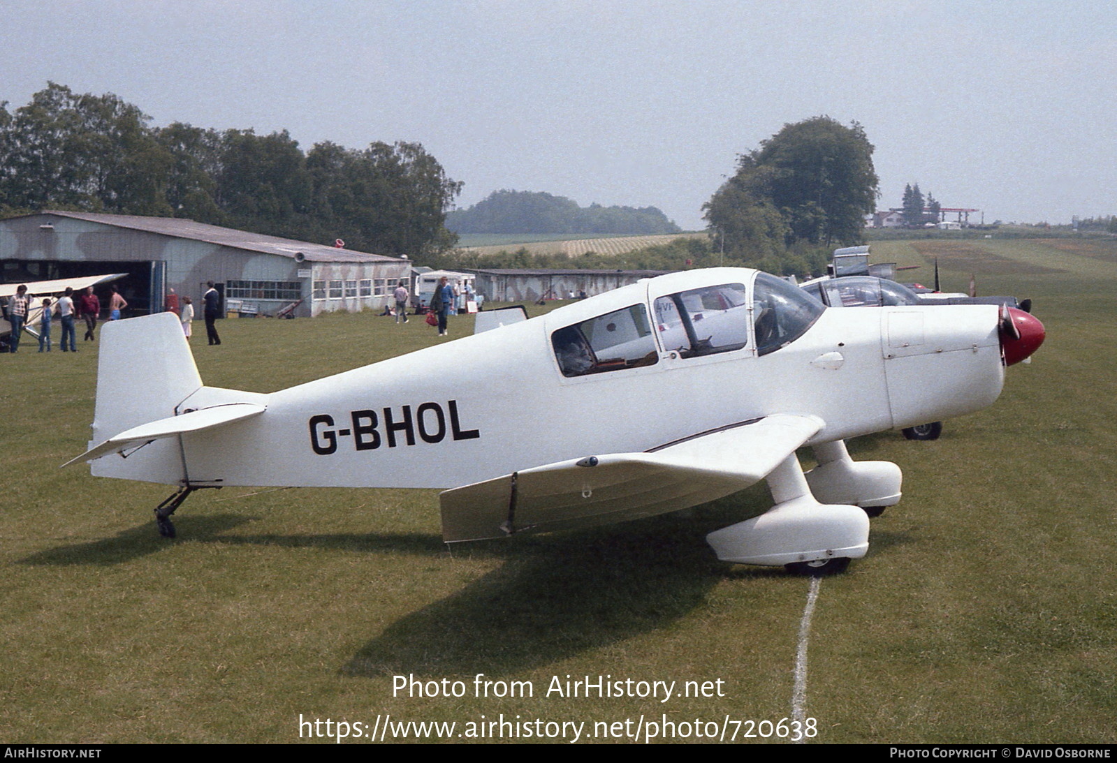 Aircraft Photo of G-BHOL | Jodel DR-1050 Ambassadeur | AirHistory.net #720638