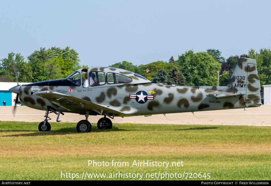 Aircraft Photo of N4238A / 81030 | Ryan Navion A | USA - Army | AirHistory.net #720645