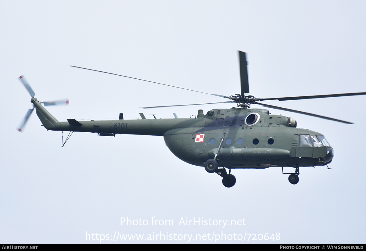 Aircraft Photo of 6101 | Mil Mi-8MT | Poland - Army | AirHistory.net #720648