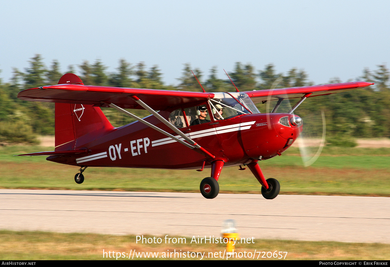 Aircraft Photo of OY-EFP | Stinson 105 HW-75 | AirHistory.net #720657