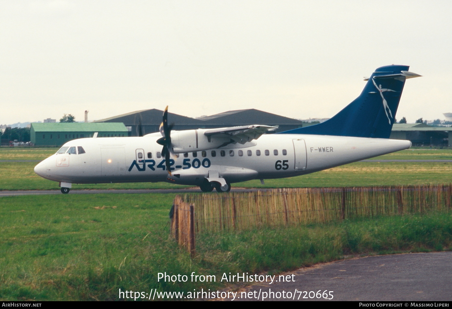 Aircraft Photo of F-WWER | ATR ATR-42-500 | ATR | AirHistory.net #720665