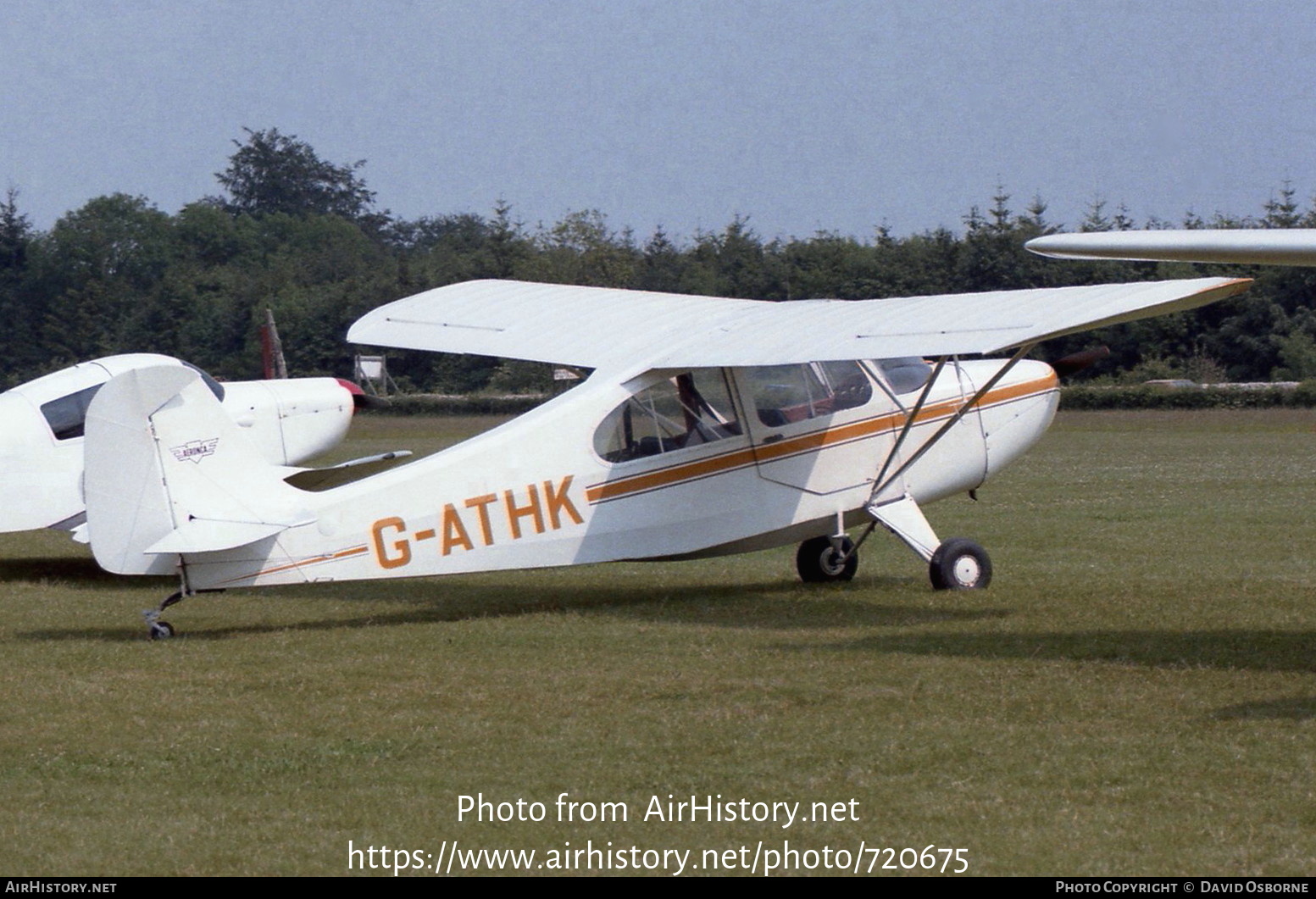 Aircraft Photo of G-ATHK | Aeronca 7AC Champion | AirHistory.net #720675