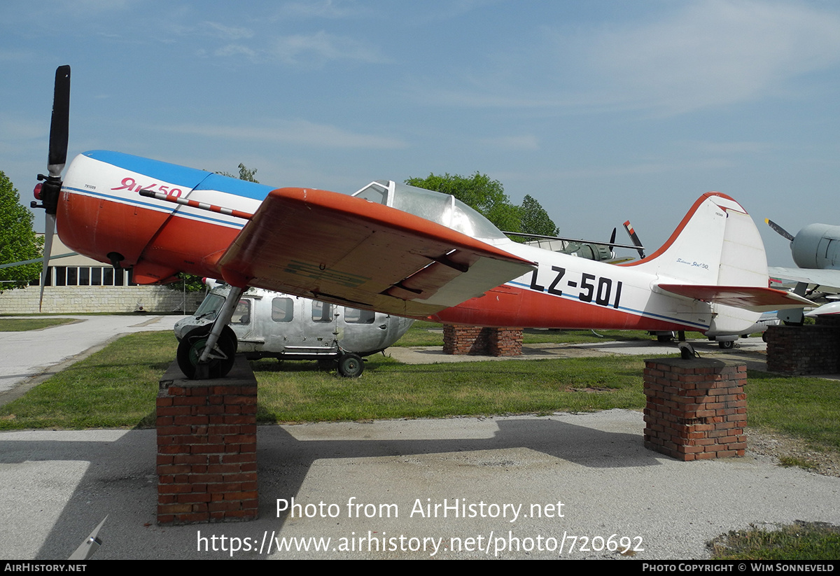 Aircraft Photo of LZ-501 | Yakovlev Yak-50 | AirHistory.net #720692