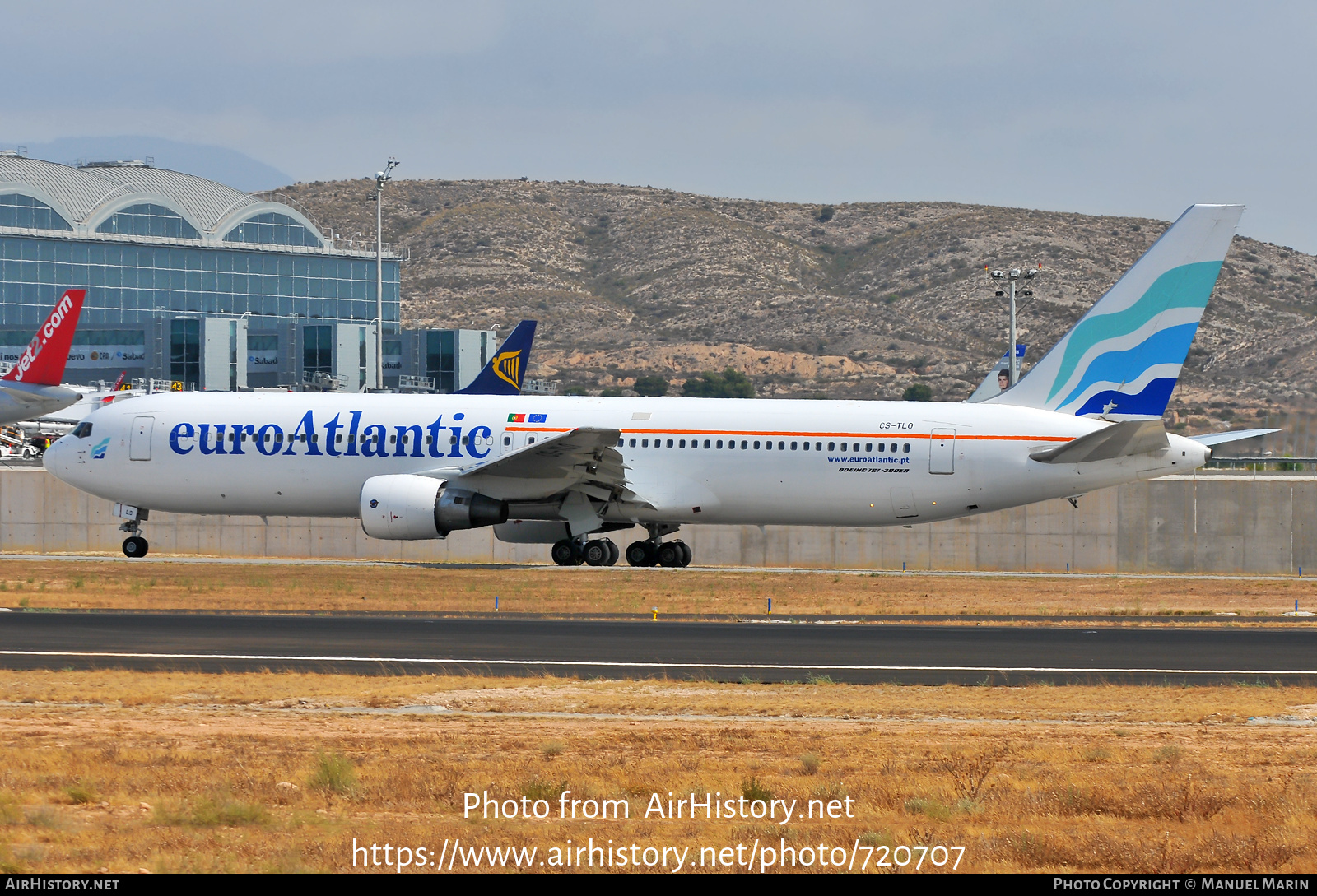 Aircraft Photo of CS-TLO | Boeing 767-383/ER | Euro Atlantic Airways | AirHistory.net #720707