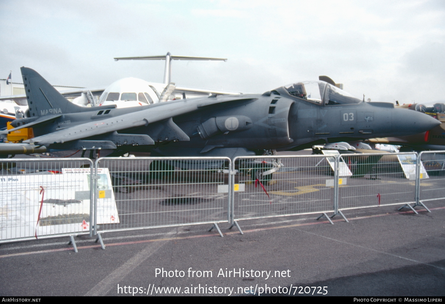 Aircraft Photo of MM7199 | McDonnell Douglas AV-8B Harrier II+ | Italy - Navy | AirHistory.net #720725