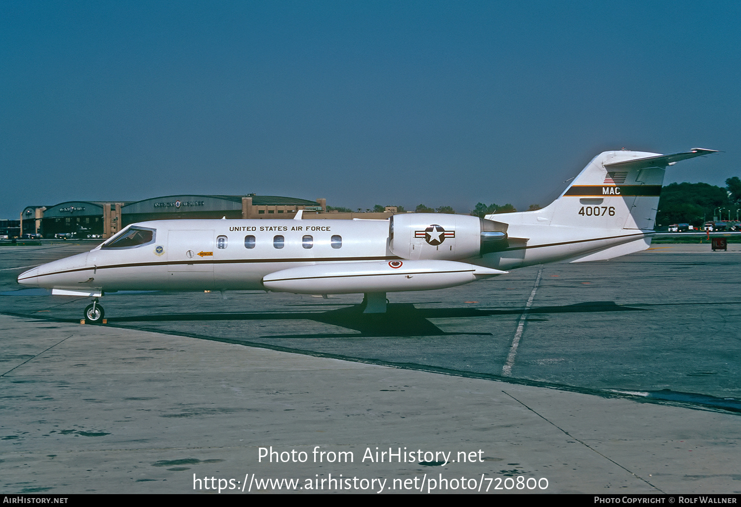 Aircraft Photo of 84-0076 | Gates Learjet C-21A (35A) | USA - Air Force | AirHistory.net #720800