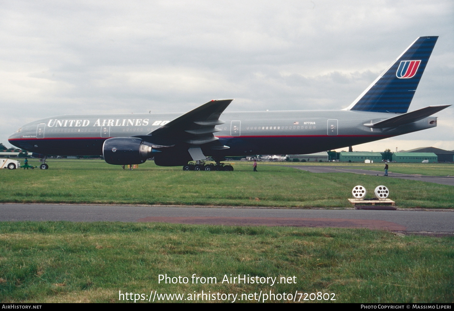 Aircraft Photo of N773UA | Boeing 777-222 | United Airlines | AirHistory.net #720802