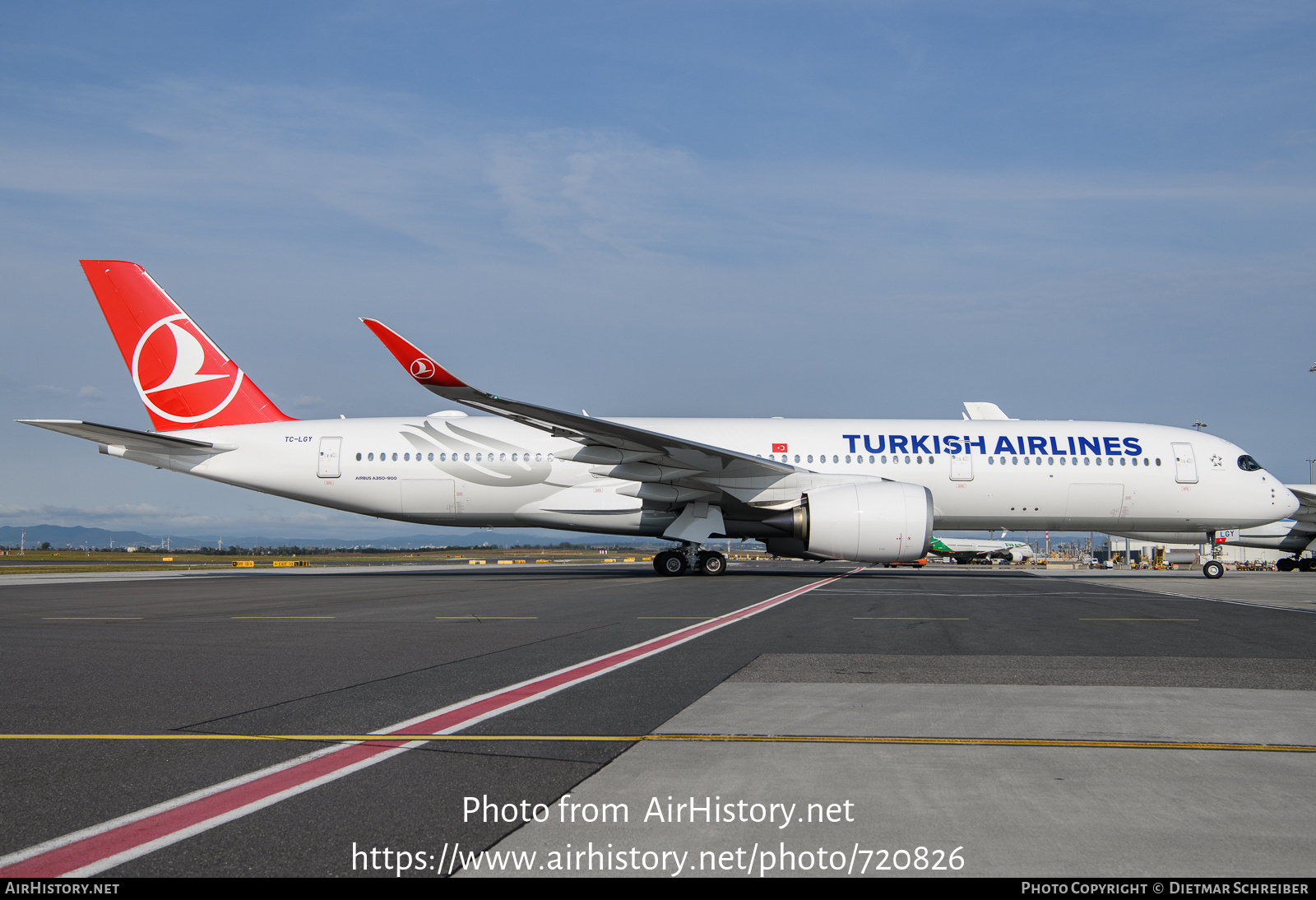 Aircraft Photo of TC-LGY | Airbus A350-941 | Turkish Airlines | AirHistory.net #720826