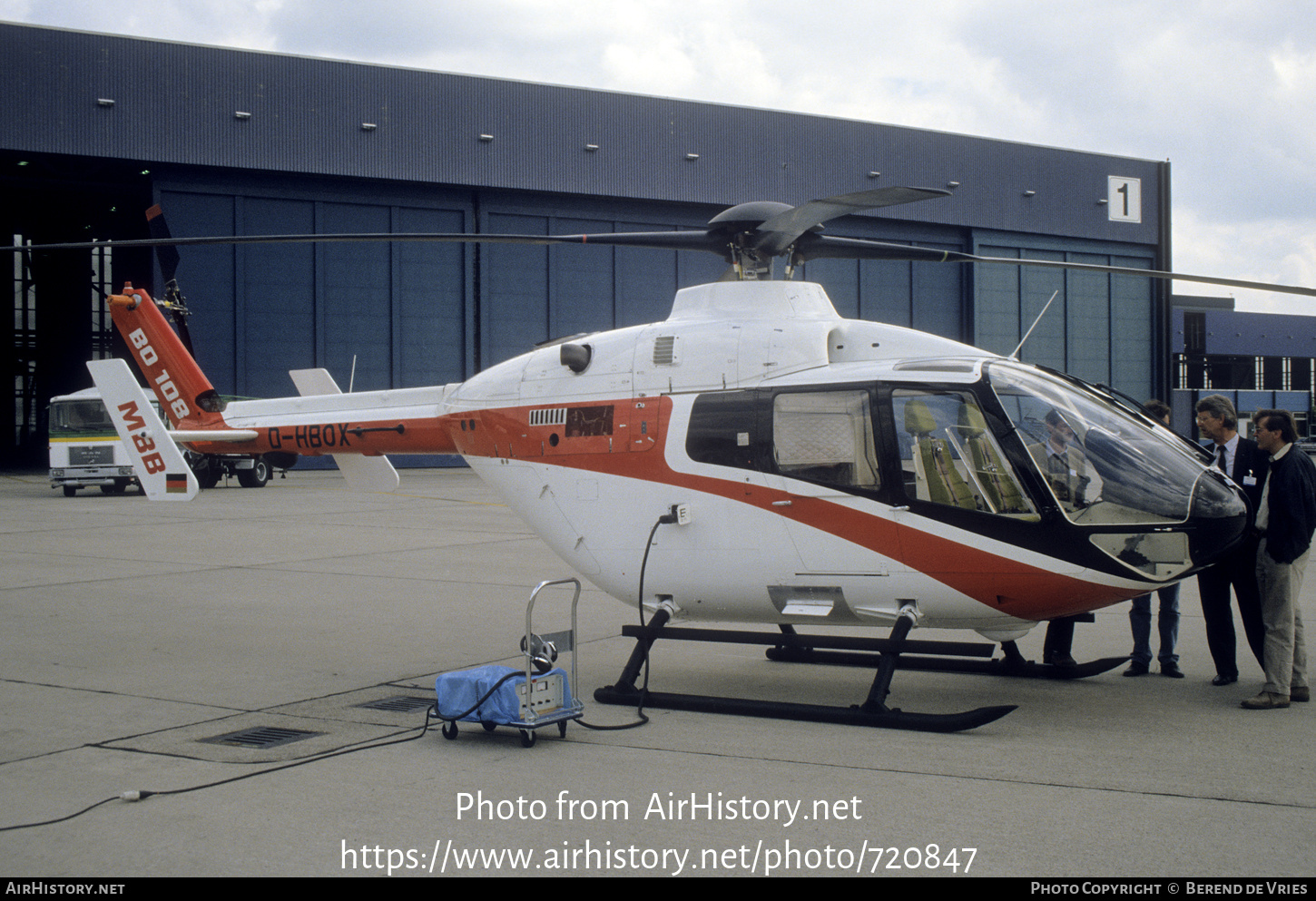 Aircraft Photo of D-HBOX | MBB BO-108A-1 | MBB | AirHistory.net #720847