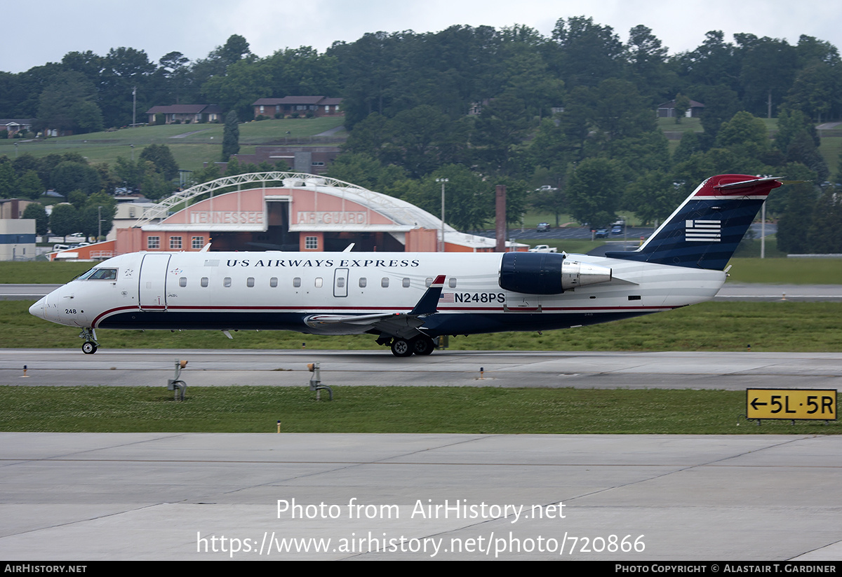 Aircraft Photo of N248PS | Bombardier CRJ-200LR (CL-600-2B19) | US Airways Express | AirHistory.net #720866