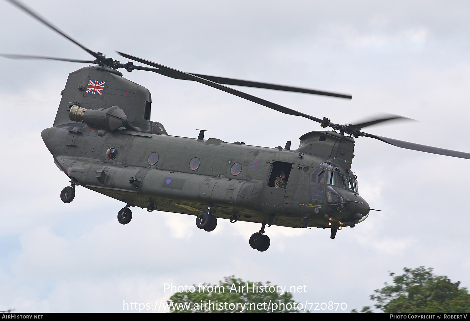 Aircraft Photo of ZH892 | Boeing Chinook HC2A (352) | UK - Air Force | AirHistory.net #720870