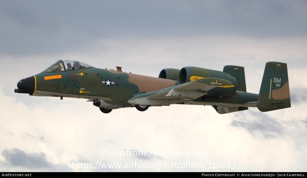 Aircraft Photo of 78-0651 / AF78-651 | Fairchild A-10C Thunderbolt II | USA - Air Force | AirHistory.net #720883