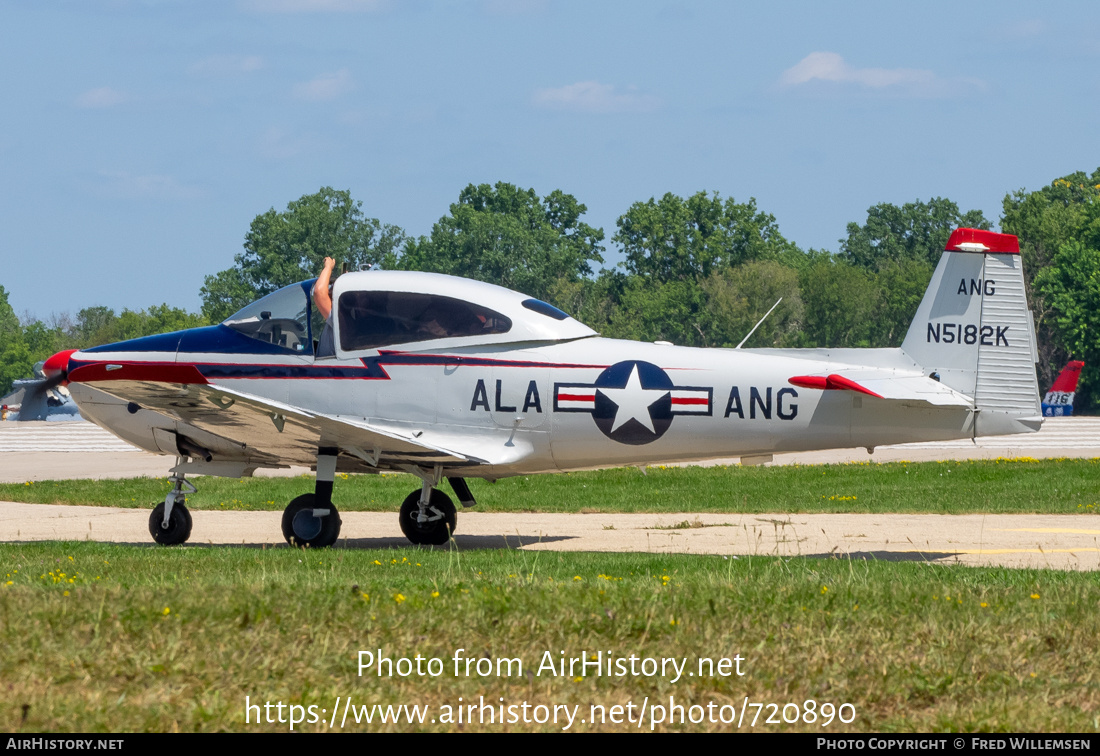 Aircraft Photo of N5182K | Ryan Navion A | USA - Air Force | AirHistory.net #720890