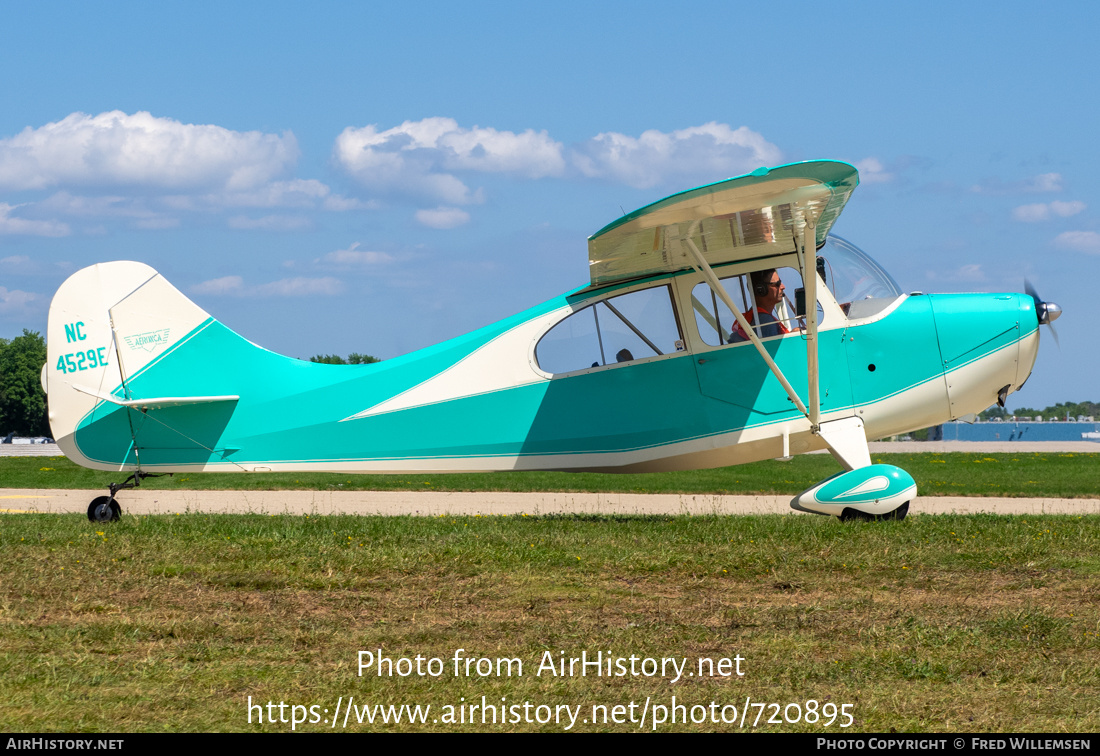 Aircraft Photo of N4529E / NC4529E | Aeronca 7DC Champion | AirHistory.net #720895