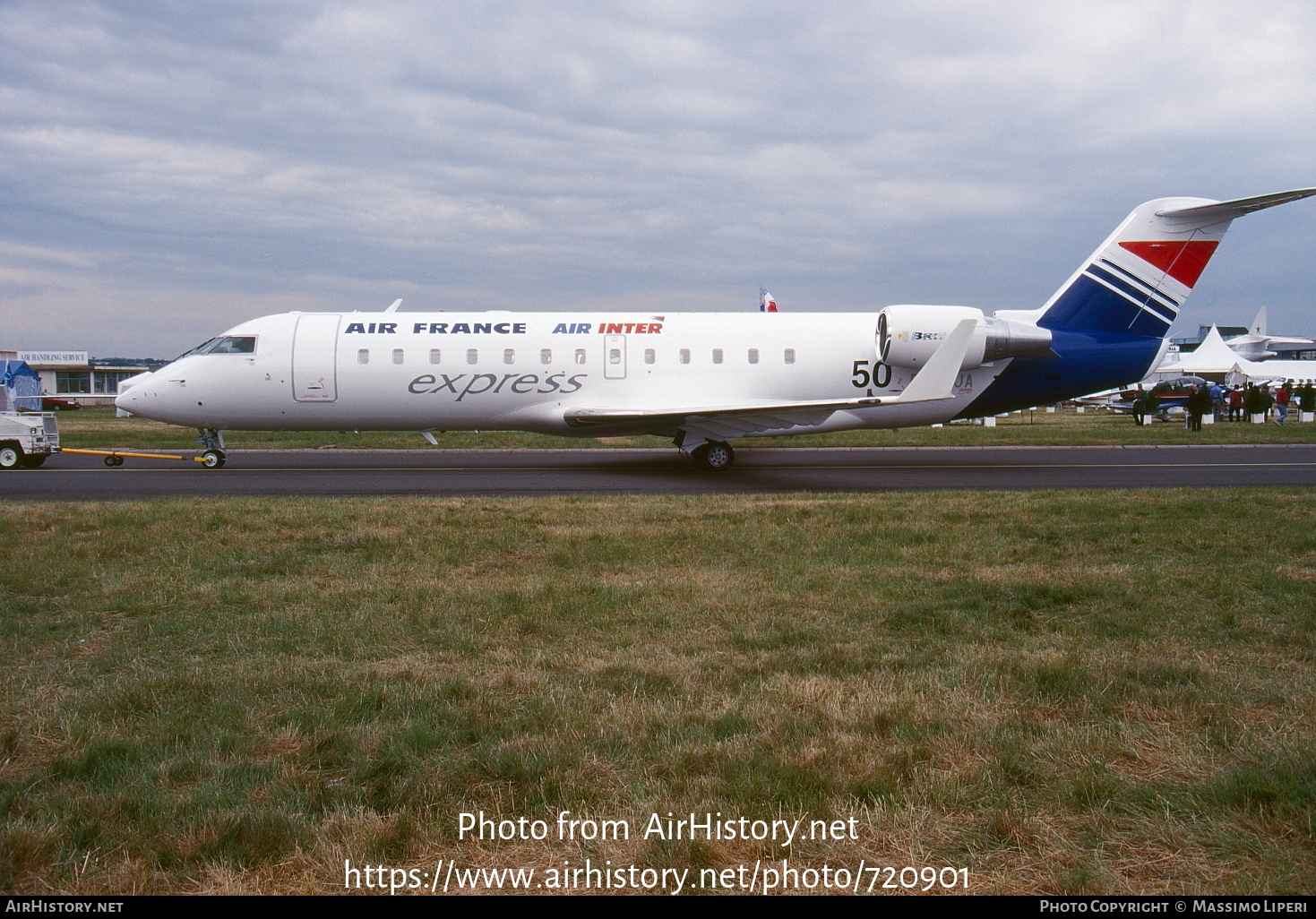 Aircraft Photo of F-GRJA | Canadair CRJ-100ER (CL-600-2B19) | Air France Express | AirHistory.net #720901