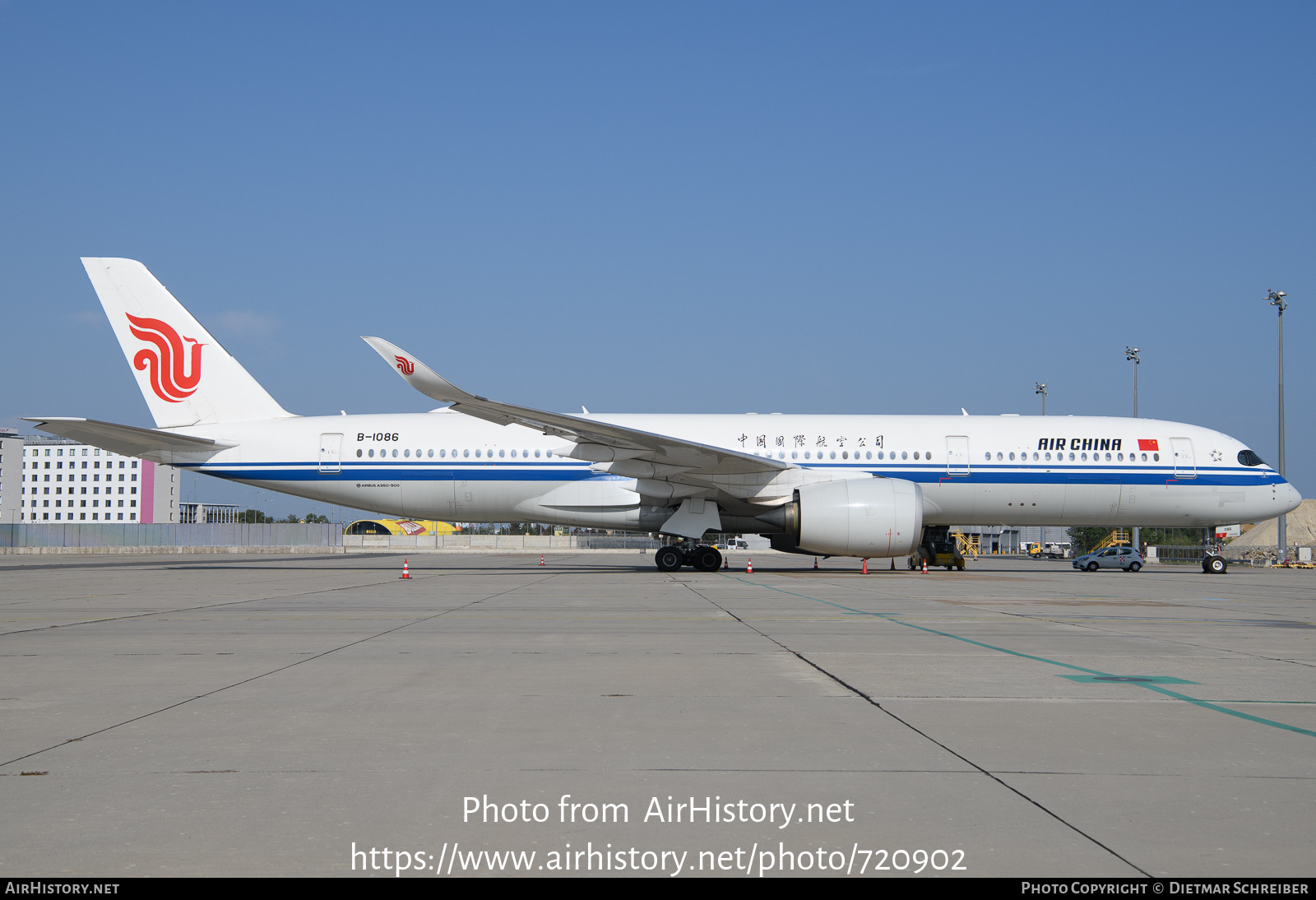 Aircraft Photo of B-1086 | Airbus A350-941 | Air China | AirHistory.net #720902