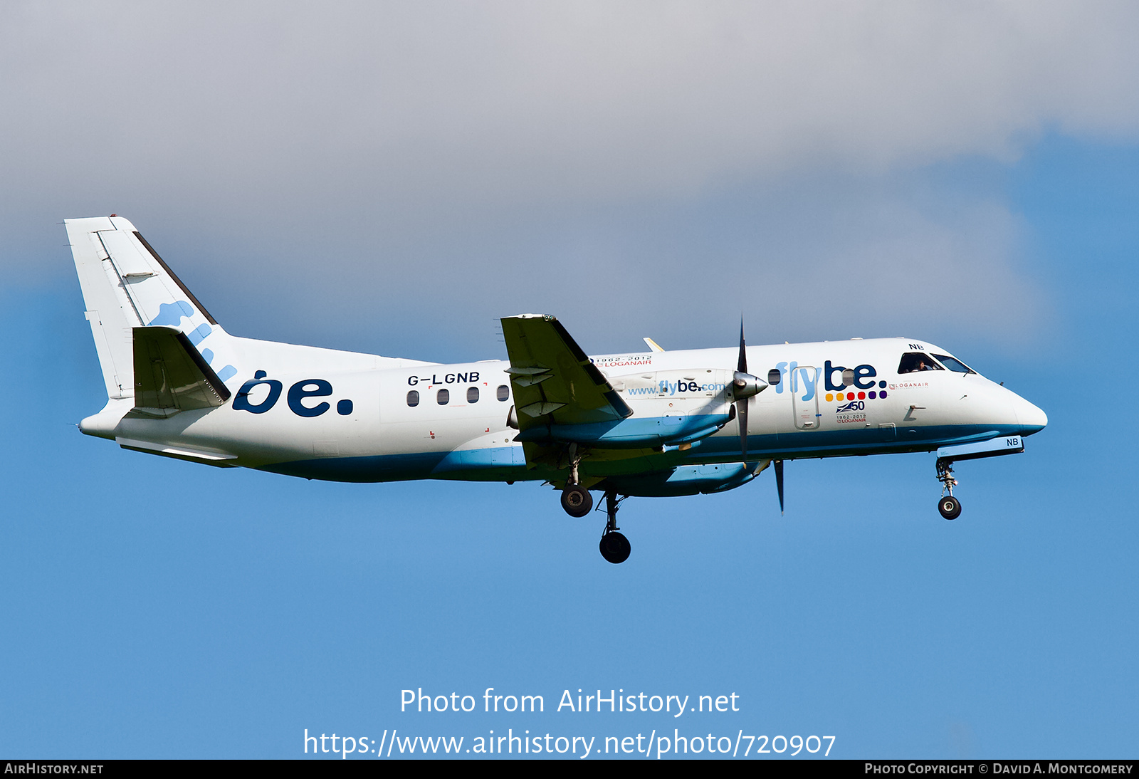 Aircraft Photo of G-LGNB | Saab 340B | Flybe | AirHistory.net #720907