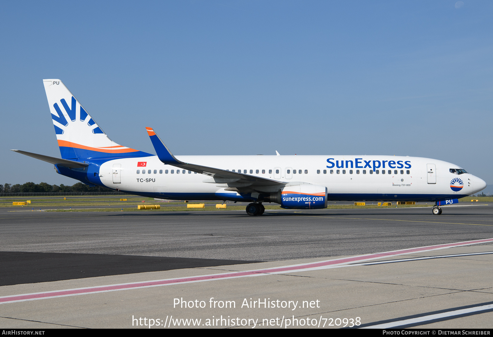 Aircraft Photo of TC-SPU | Boeing 737-8U3 | SunExpress | AirHistory.net #720938