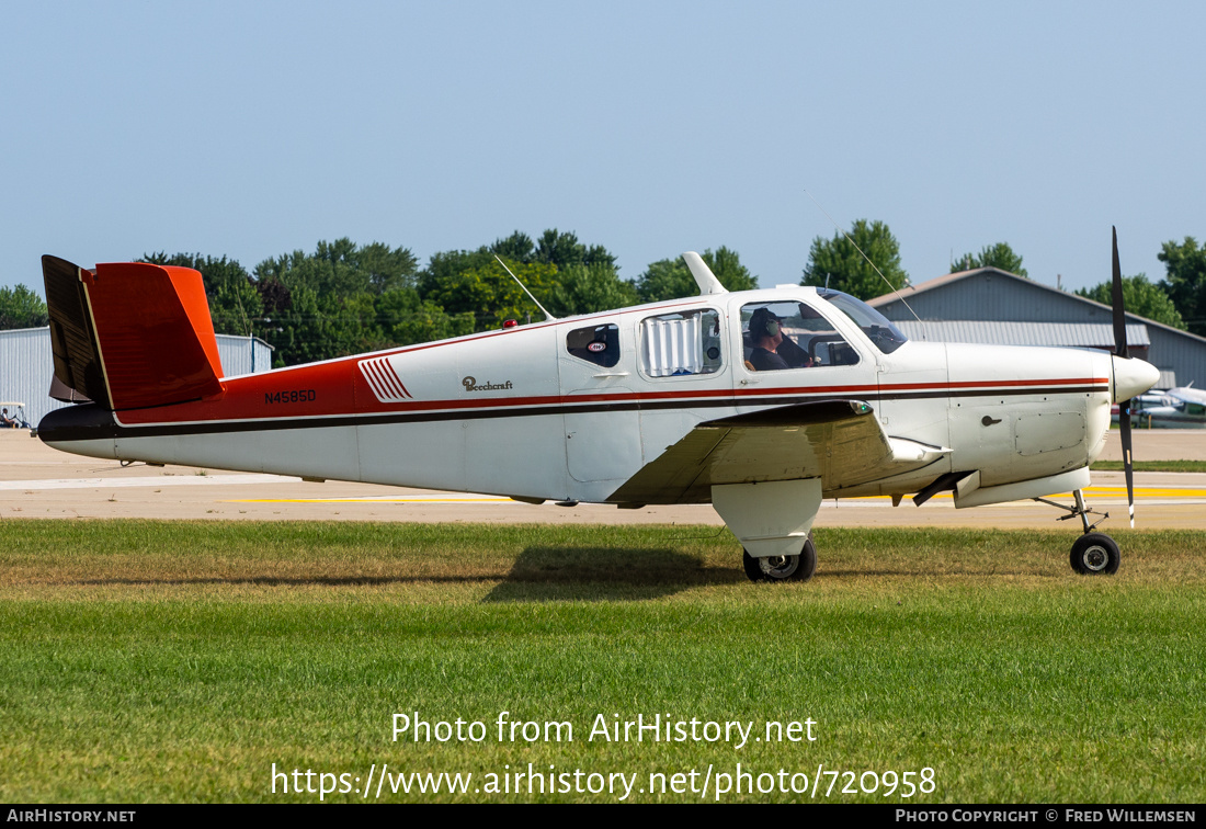 Aircraft Photo of N4585D | Beech G35 Bonanza | AirHistory.net #720958