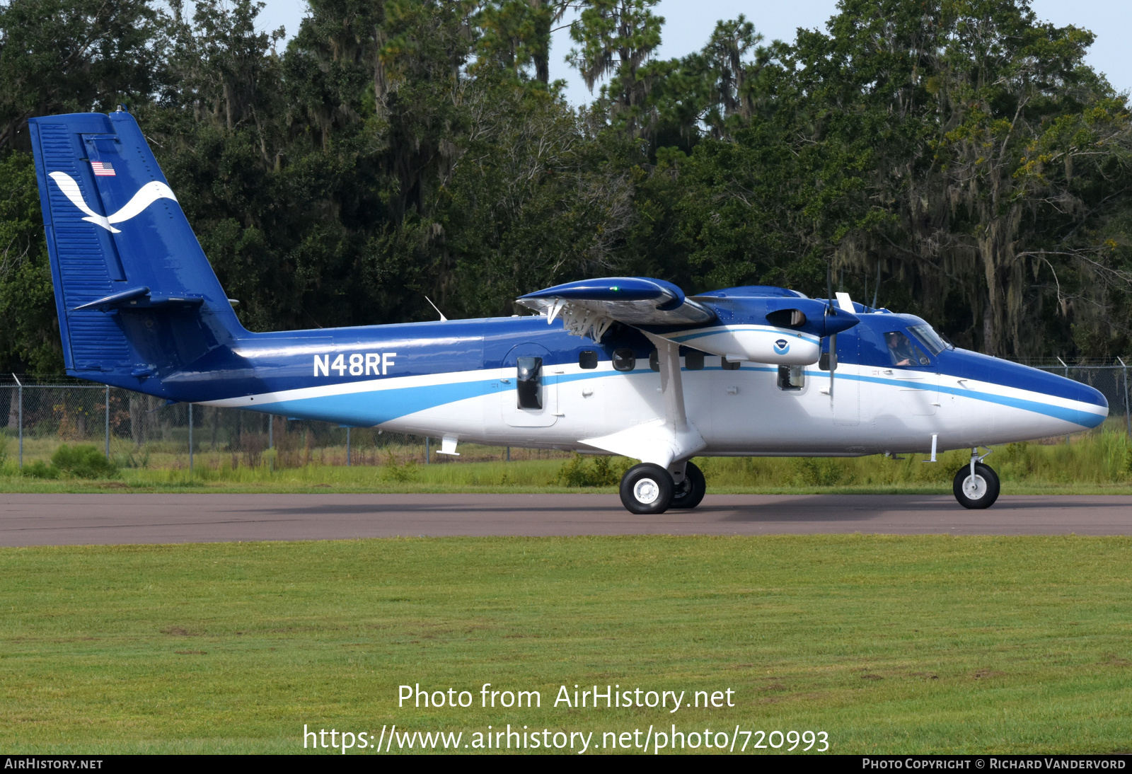 Aircraft Photo of N48RF | De Havilland Canada DHC-6-310 Twin Otter | NOAA - National Oceanic and Atmospheric Administration | AirHistory.net #720993