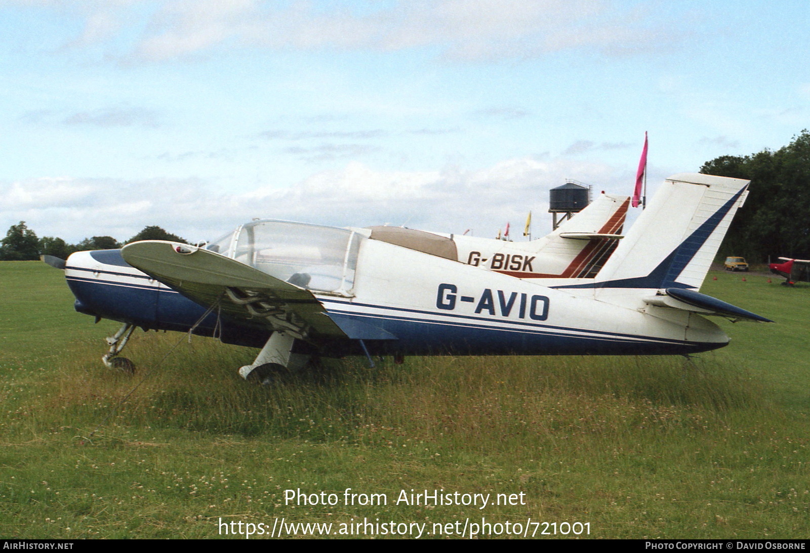 Aircraft Photo of G-AVIO | Socata MS-880B Rallye Club | AirHistory.net #721001