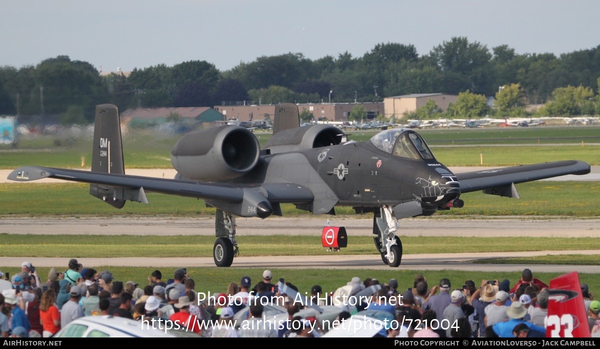 Aircraft Photo of 80-0244 / AF80-244 | Fairchild A-10C Thunderbolt II | USA - Air Force | AirHistory.net #721004