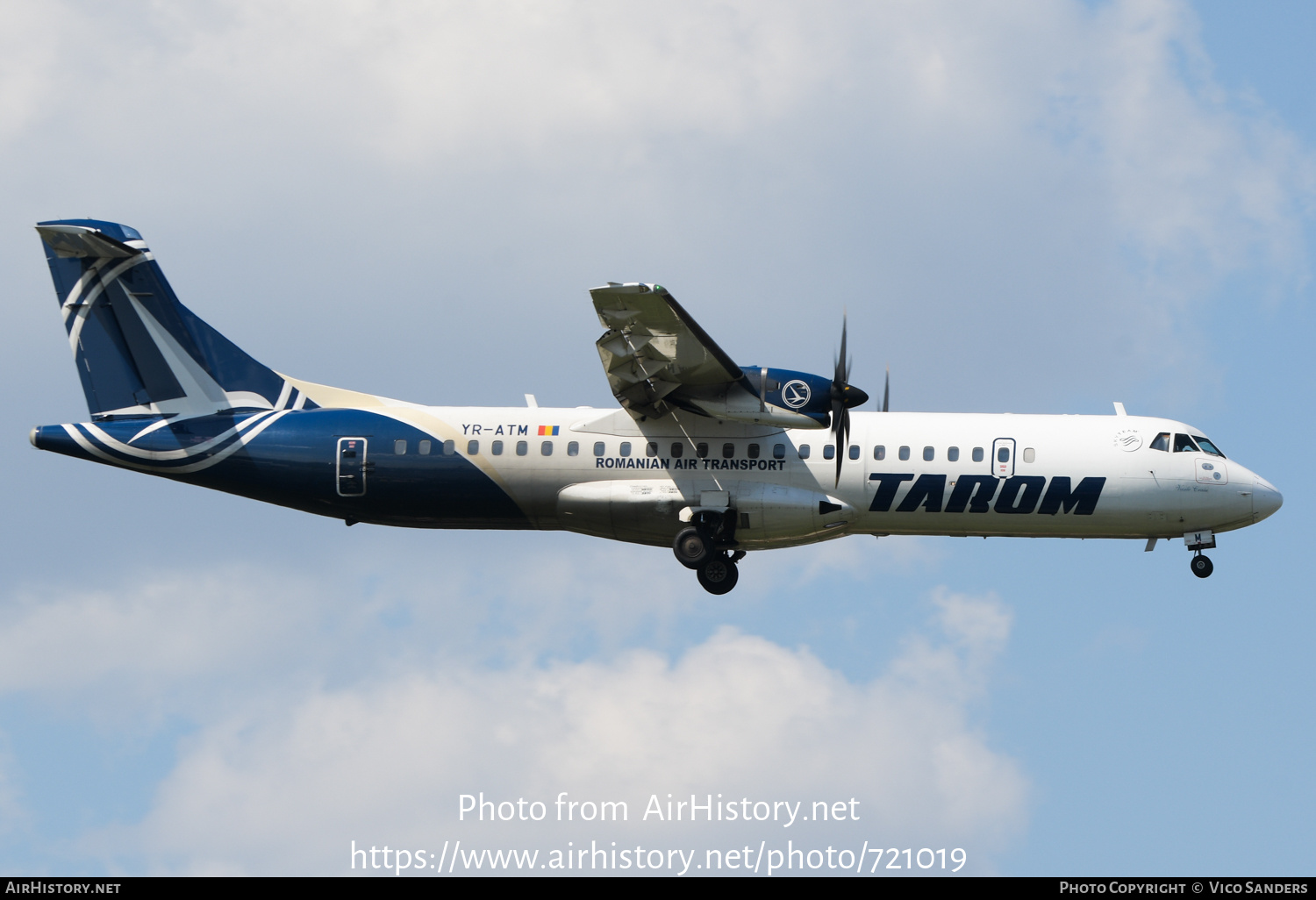 Aircraft Photo of YR-ATM | ATR ATR-72-600 (ATR-72-212A) | TAROM - Transporturile Aeriene Române | AirHistory.net #721019