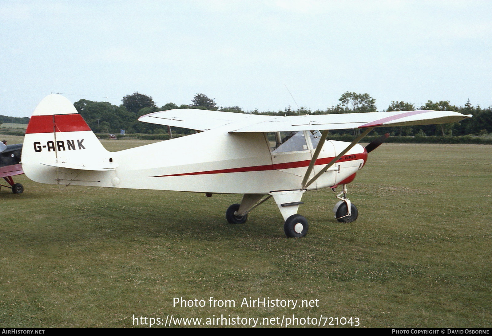 Aircraft Photo of G-ARNK | Piper PA-22-108 Colt | AirHistory.net #721043