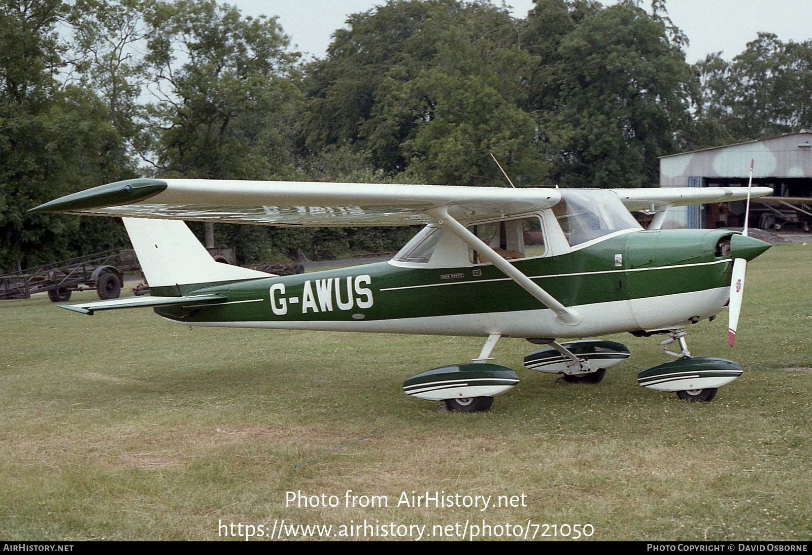 Aircraft Photo of G-AWUS | Reims F150J | AirHistory.net #721050