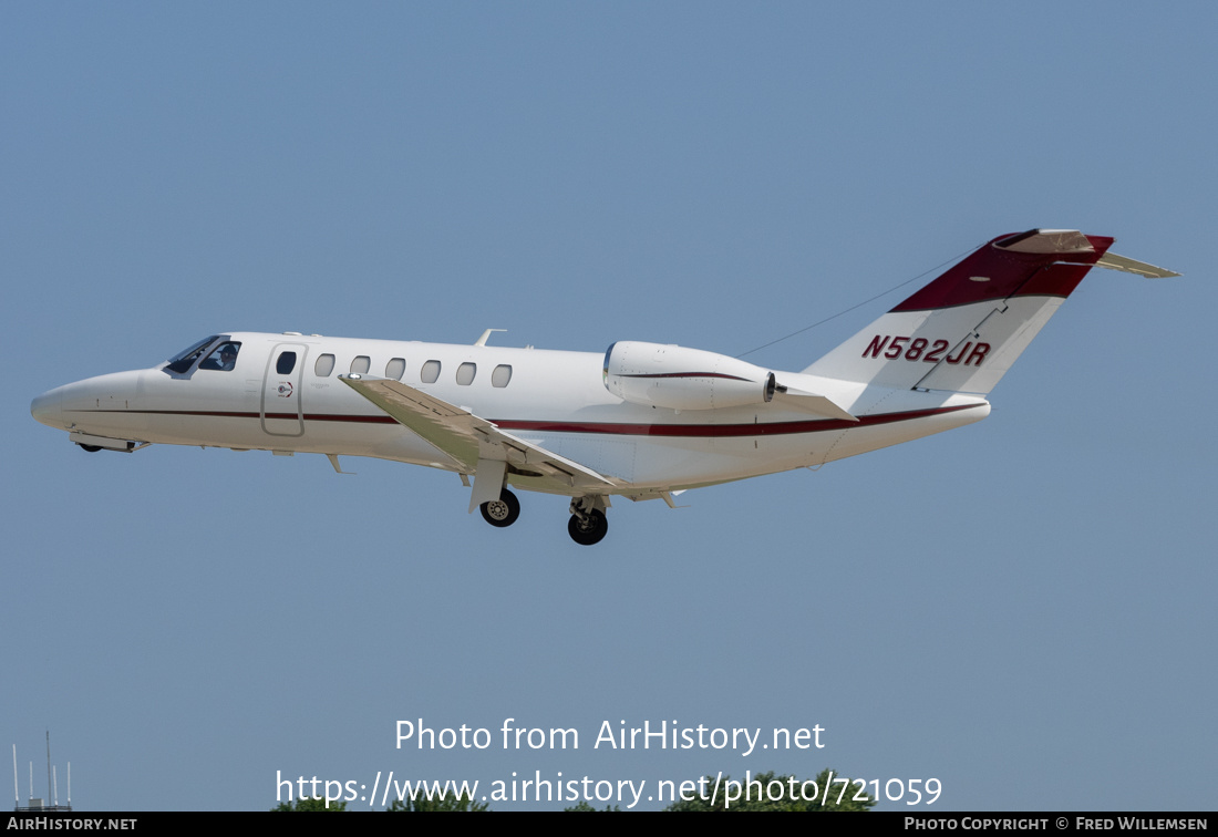 Aircraft Photo of N582JR | Cessna 525B CitationJet CJ3+ | AirHistory.net #721059