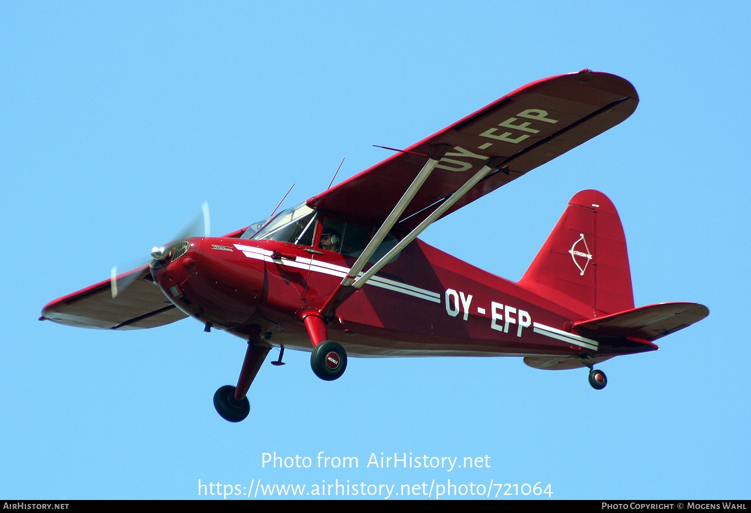 Aircraft Photo of OY-EFP | Stinson 105 HW-75 | AirHistory.net #721064