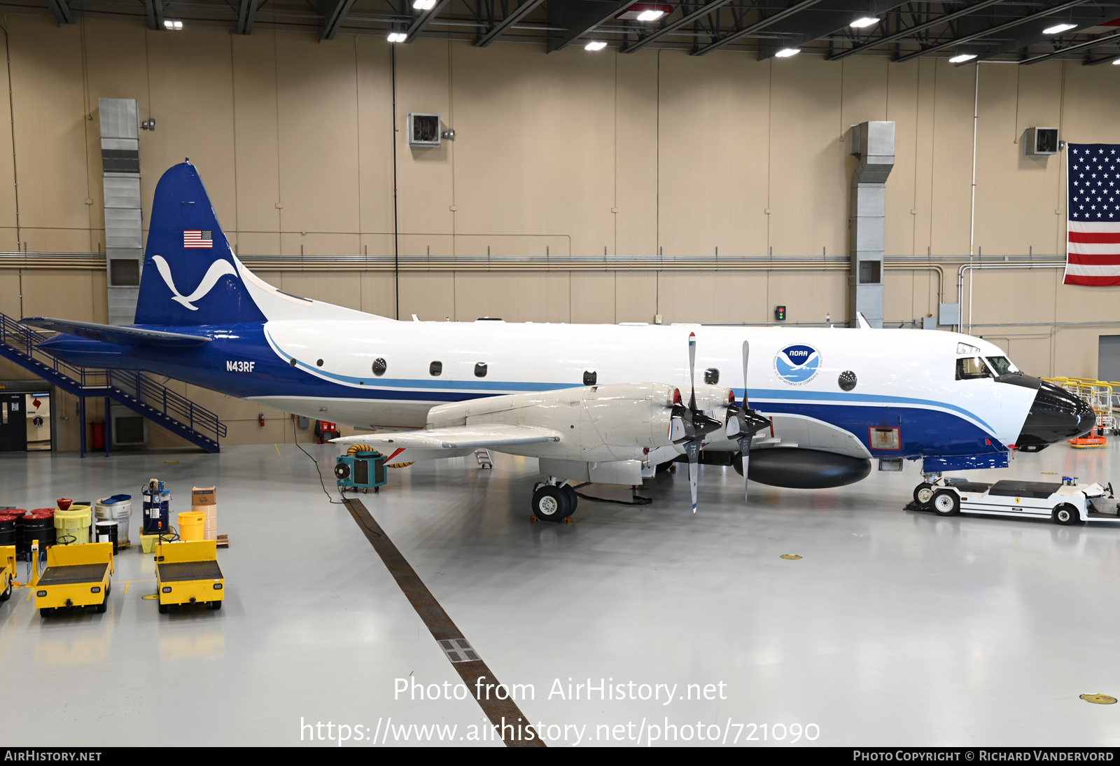 Aircraft Photo of N43RF | Lockheed WP-3D Orion | United States Department of Commerce | AirHistory.net #721090