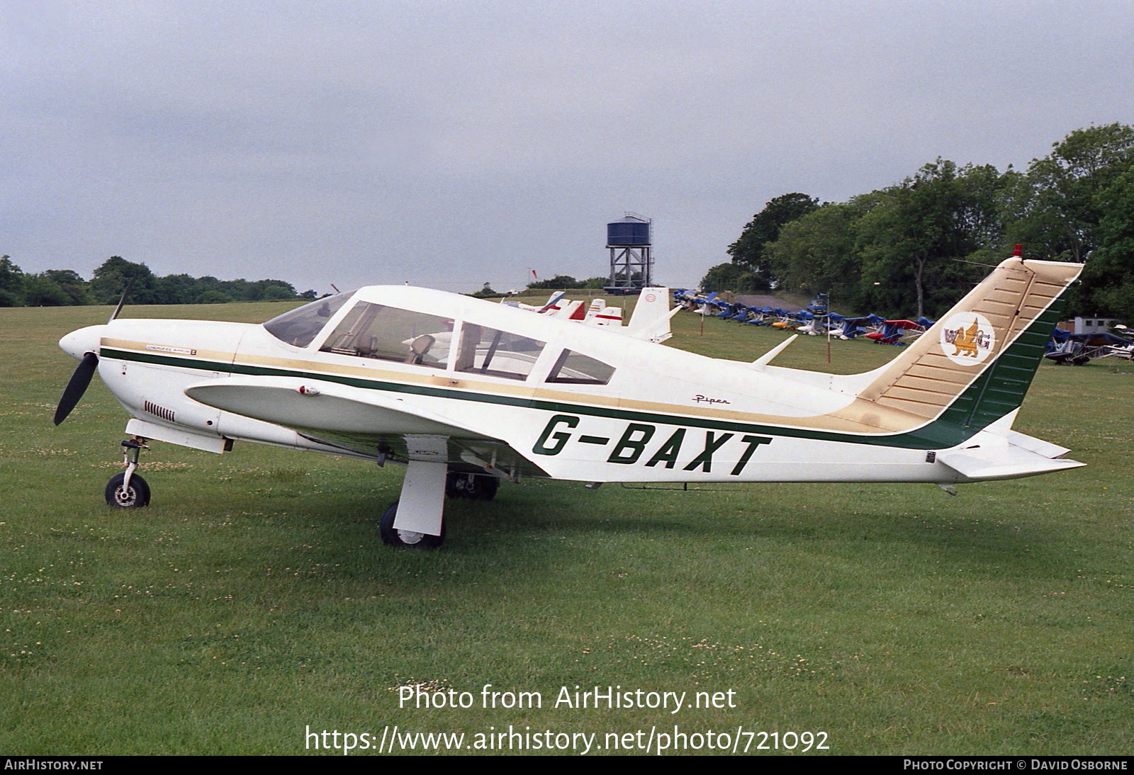 Aircraft Photo of G-BAXT | Piper PA-28R-200 Cherokee Arrow II | WG - Williams and Griffin | AirHistory.net #721092